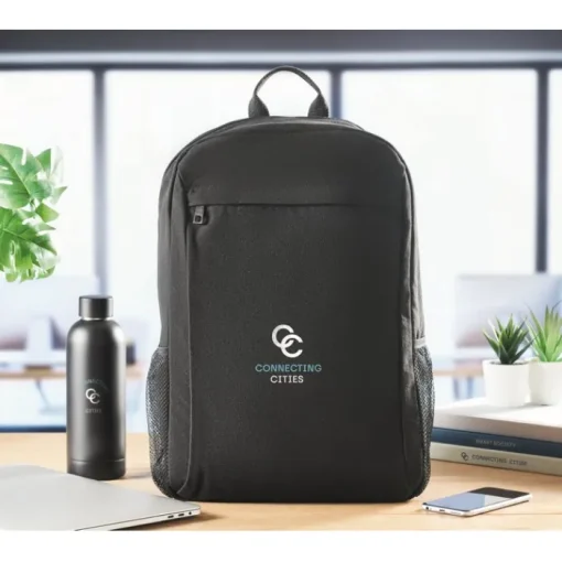 Gift Campaign Zaino multiscomparto con fascia trolley e porta pc 15'' 340 g/m2 Office> Zaini Porta Pc