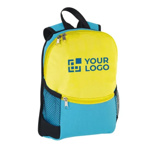 Gift Campaign Zaino per bamini bicolore con tasca frontale e rete laterali KidsColor> Zaini Per Bambini