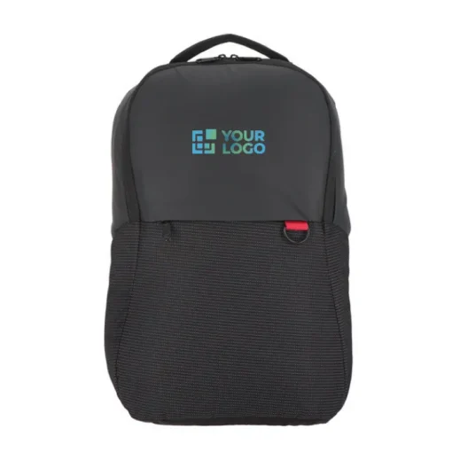 Gift Campaign Zaino per laptop in jacquard e PU con cinghia per trolley 15.6''> Zaini Porta Pc|Zaini Da Viaggio