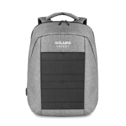 Gift Campaign Zaino personalizzato con USB e pannello solare tasca per pc 13'' Solar> Zaini Porta Pc