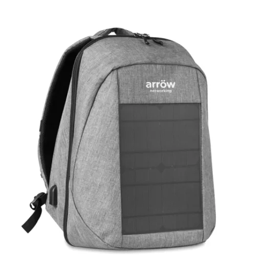Gift Campaign Zaino personalizzato con USB e pannello solare tasca per pc 13'' Solar> Zaini Porta Pc