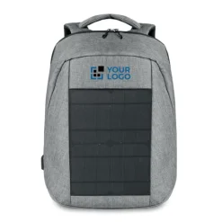 Gift Campaign Zaino personalizzato con USB e pannello solare tasca per pc 13'' Solar></noscript> Zaini Porta Pc