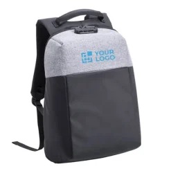 Gift Campaign Zaino personalizzato impermeabile con lucchetto tasca pc 15'' Duo Color></noscript> Zaini Porta Pc