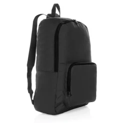 Gift Campaign Zaino pieghevole in poliestere riciclato 300D con tasca frontale> Zaini Da Viaggio