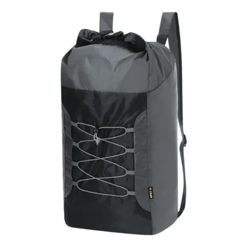 Gift Campaign Zaino pieghevole in poliestere RPET con elastici frontali> Zaini Da Viaggio