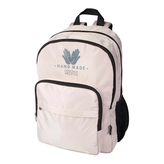 Gift Campaign Zaino porta pc in poliestere riciclato con tasca per PC 15"> Zaini Porta Pc|Zaini Da Viaggio