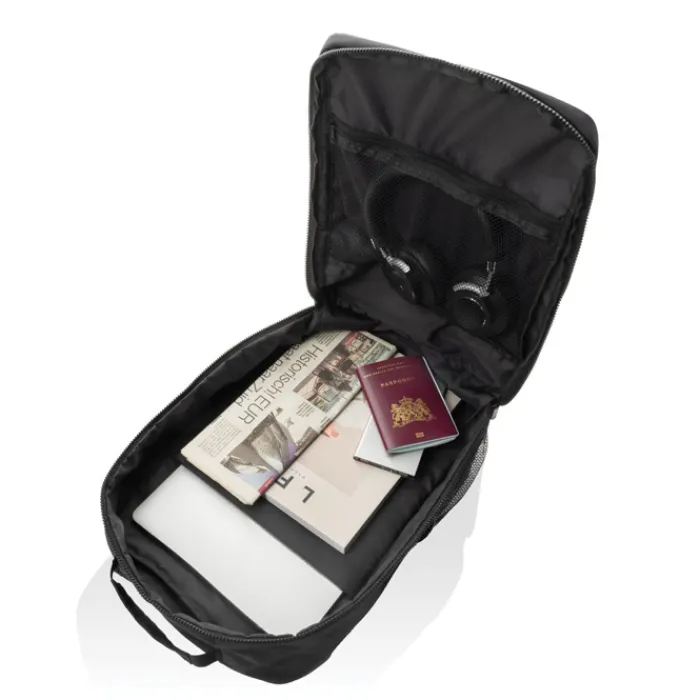 Gift Campaign Zaino porta pc in RPET con tasca frontale per pc 15" Swiss Peak> Zaini Porta Pc