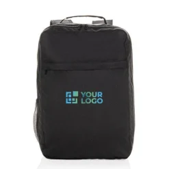 Gift Campaign Zaino porta pc in RPET con tasca frontale per pc 15
