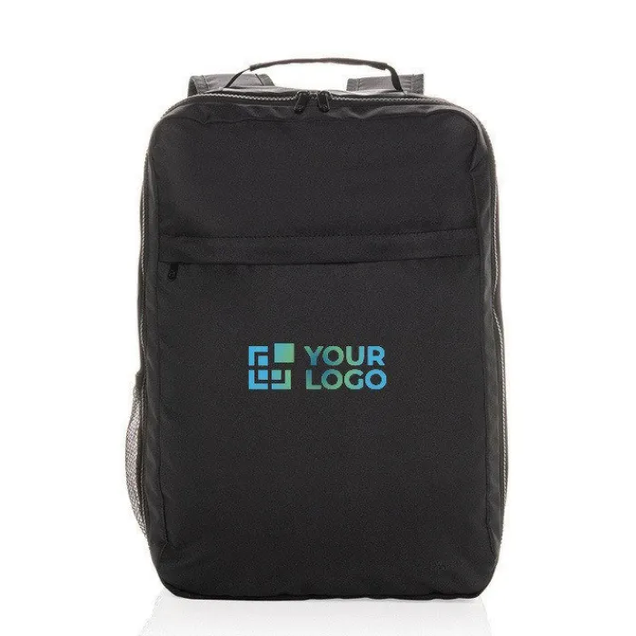 Gift Campaign Zaino porta pc in RPET con tasca frontale per pc 15" Swiss Peak> Zaini Porta Pc