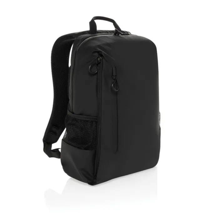 Gift Campaign Zaino porta pc in RPET idrorepellente con tasca frontale per pc 15,6"> Zaini Porta Pc