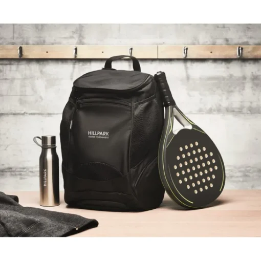 Gift Campaign Zaino promozionale sportivo tasca racchette e scarpe Funtional rPET> Gadget Palestra|Zaini Da Viaggio