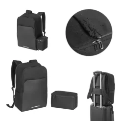 Gift Campaign Zaino resistente all'acqua con borsa frigo e tasca per pc da 17,3''></noscript> Zaini Porta Pc
