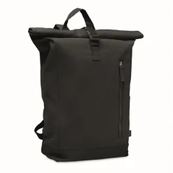 Gift Campaign Zaino roll top in cotone riciclato 390 g/m² con cerniera anteriore> Zaini Da Viaggio