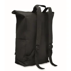 Gift Campaign Zaino roll top in cotone riciclato 390 g/m² con cerniera anteriore> Zaini Da Viaggio