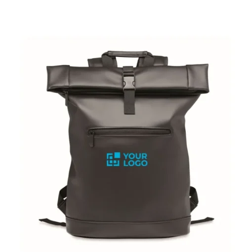 Gift Campaign Zaino roll top in morbida ecopelle con tasca per pc da 15''> Zaini Da Viaggio|Zaini Porta Pc