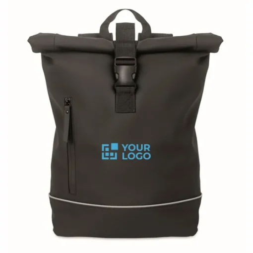 Gift Campaign Zaino rolltop con striscia riflettente e tasca impermeabile PC 15''> Zaini Porta Pc