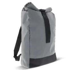 Gift Campaign Zaino roll-top di poliestere riflettente con fibbia nera 17l> Zaini Da Viaggio