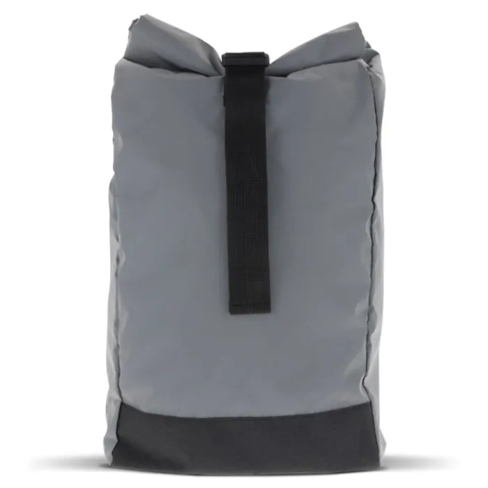 Gift Campaign Zaino roll-top di poliestere riflettente con fibbia nera 17l> Zaini Da Viaggio