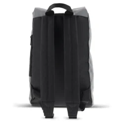Gift Campaign Zaino roll-top di poliestere riflettente con fibbia nera 17l><noscript><img width=