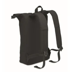 Gift Campaign Zaino roll-top in cotone e poliestere riciclato con tasca per pc 15''> Zaini Porta Pc