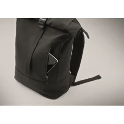 Gift Campaign Zaino roll-top in cotone e poliestere riciclato con tasca per pc 15''></noscript> Zaini Porta Pc