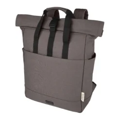 Gift Campaign Zaino rolltop in cotone riciclato certificato 330g/m2 con tasca pc 15”></noscript> Zaini Porta Pc