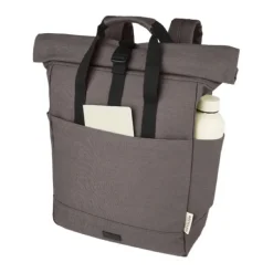 Gift Campaign Zaino rolltop in cotone riciclato certificato 330g/m2 con tasca pc 15”></noscript> Zaini Porta Pc