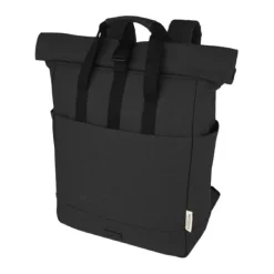 Gift Campaign Zaino rolltop in cotone riciclato certificato 330g/m2 con tasca pc 15”></noscript> Zaini Porta Pc