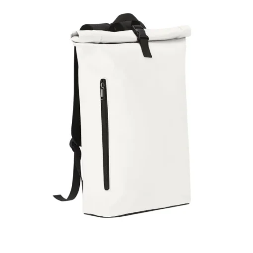 Gift Campaign Zaino roll-top in morbido PU con chiusura a fibbia e tasca per pc 15''> Zaini Porta Pc