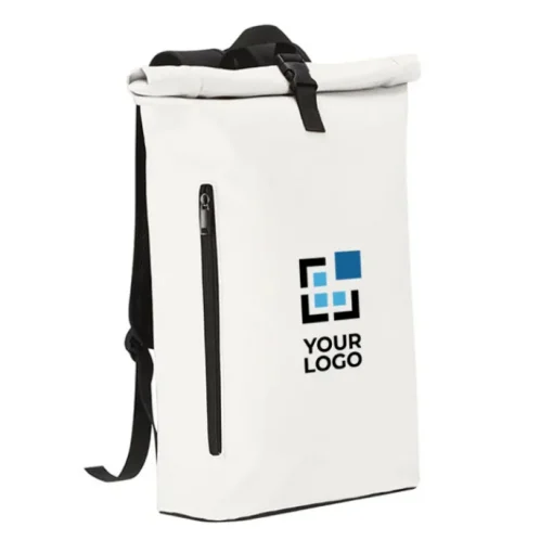 Gift Campaign Zaino roll-top in morbido PU con chiusura a fibbia e tasca per pc 15''> Zaini Porta Pc
