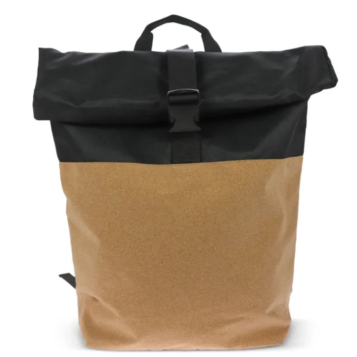 Gift Campaign Zaino roll-top in rPET e sughero con scomparto per pc e tablet da 15''> Zaini Porta Pc