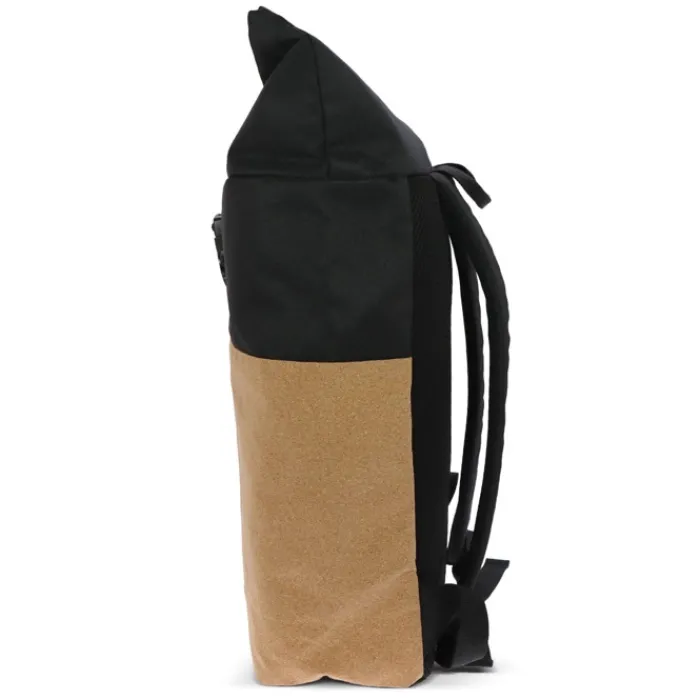 Gift Campaign Zaino roll-top in rPET e sughero con scomparto per pc e tablet da 15''> Zaini Porta Pc