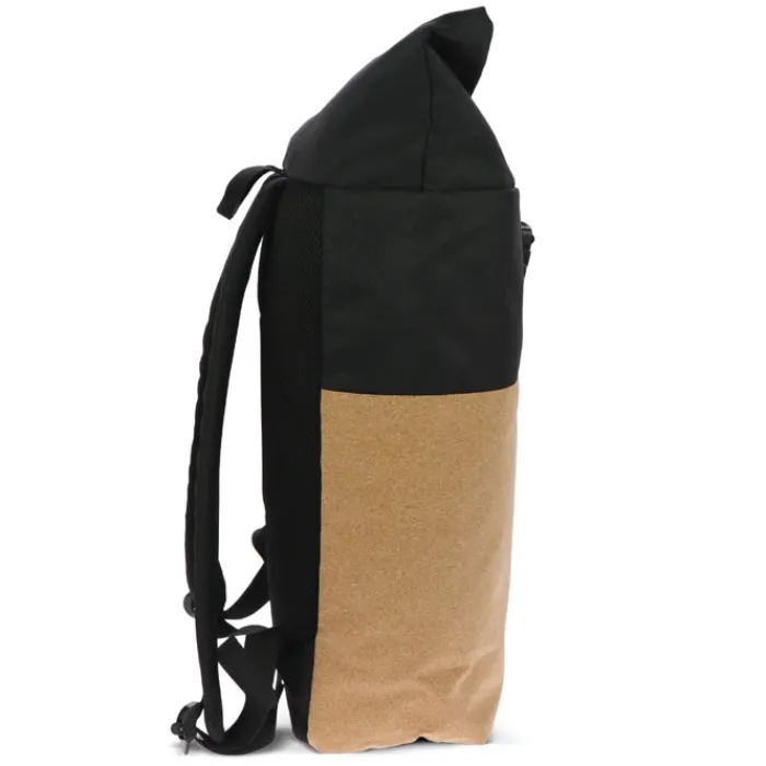 Gift Campaign Zaino roll-top in rPET e sughero con scomparto per pc e tablet da 15''> Zaini Porta Pc