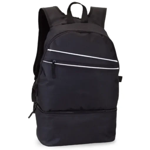 Gift Campaign Zaino sportivo con logo ergonomico multitasche e portascarpe Gymfit> Zaini Da Viaggio