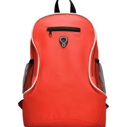 Gift Campaign Zaino sportivo con logo multitasche con foro cuffie più colori Travel> Zaini Da Viaggio