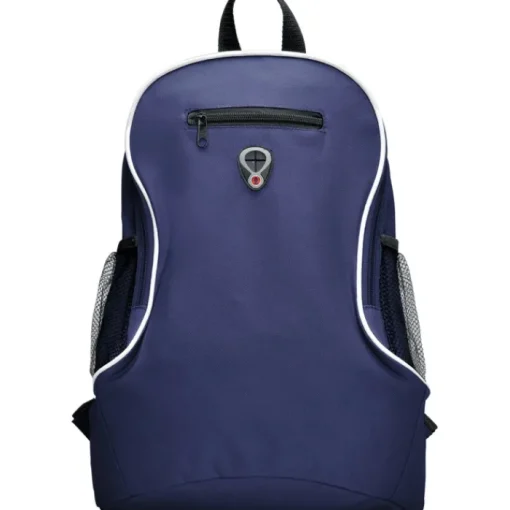 Gift Campaign Zaino sportivo con logo multitasche con foro cuffie più colori Travel> Zaini Da Viaggio