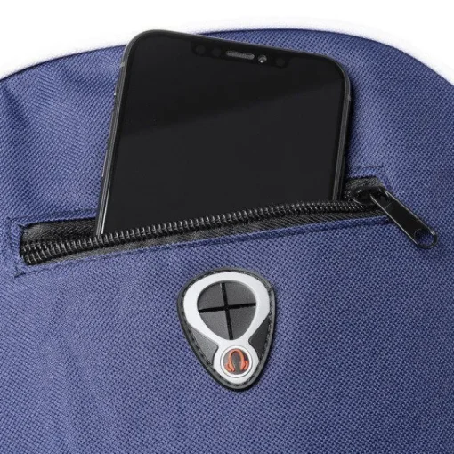 Gift Campaign Zaino sportivo con logo multitasche con foro cuffie più colori Travel> Zaini Da Viaggio