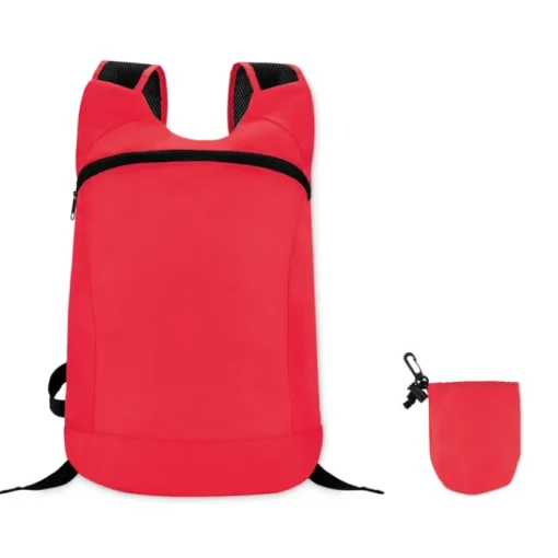 Gift Campaign Zaino sportivo con logo zip e tracolla custodia con gancio Mini Max> Zaini Sportivi