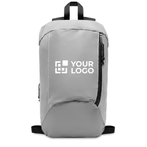 Gift Campaign Zaino sportivo personalizzato con tasca frontale con zip Night Vision> Zaini Sportivi