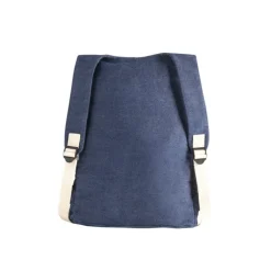 Gift Campaign Zaino sportivo promozionale in denim riciclato doppia tasca 300g/m2> Zaini Da Viaggio