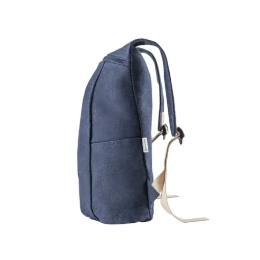Gift Campaign Zaino sportivo promozionale in denim riciclato doppia tasca 300g/m2> Zaini Da Viaggio