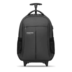 Gift Campaign Zaino trolley con logo e rotelle USB con tasca porta pc 15'' Wheels></noscript> Zaini Porta Pc