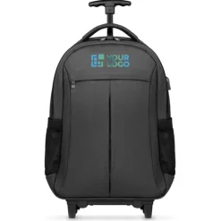 Gift Campaign Zaino trolley con logo e rotelle USB con tasca porta pc 15'' Wheels></noscript> Zaini Porta Pc