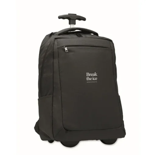 Gift Campaign Zaino trolley in poliestere rPET con scomparto per portatile da 15''> Valigie E Trolley