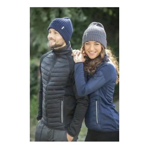 Gift Campaign Zuccotto pubblicitario ecologico cotone doppio risvolto Elevate™ Ives> Berretti Invernali